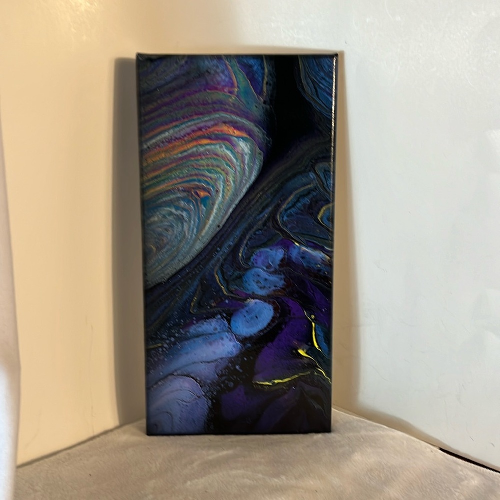 Acrylic pour painting